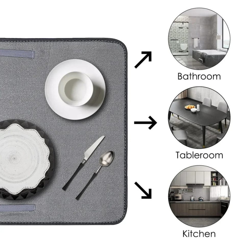 Multifunctional kitchen drain pad