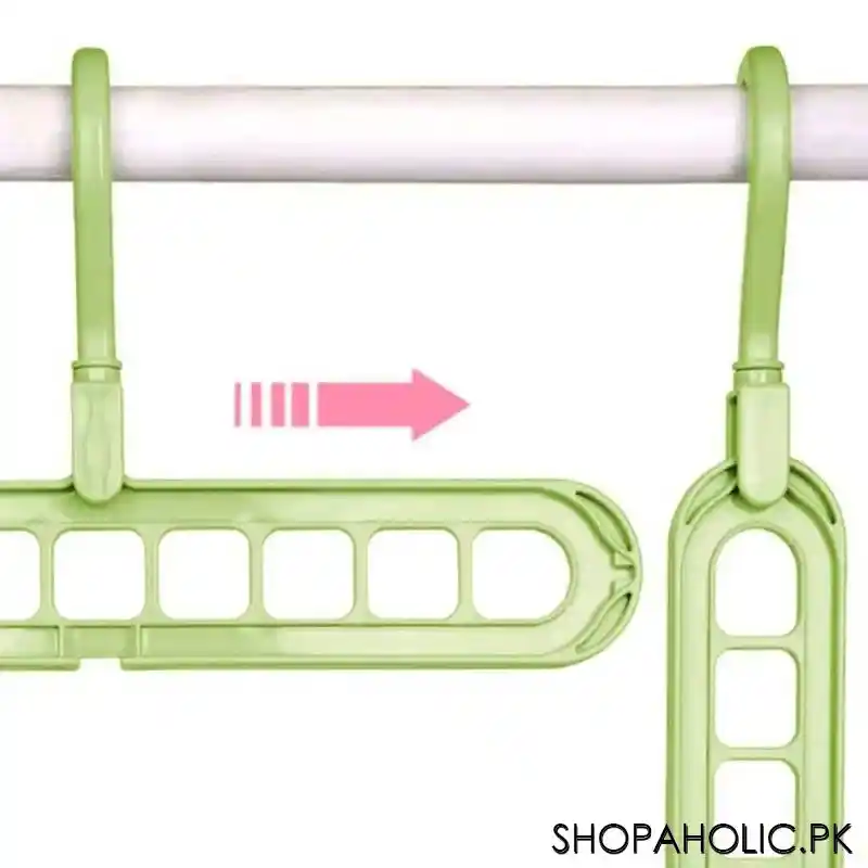 Nine Hole Magic Folding Super Hanger