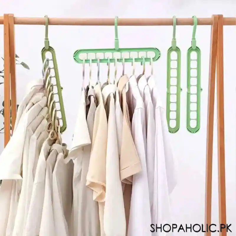 Nine Hole Magic Folding Super Hanger