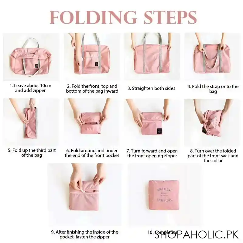 Nylon Foldable Travel Storage Bag
