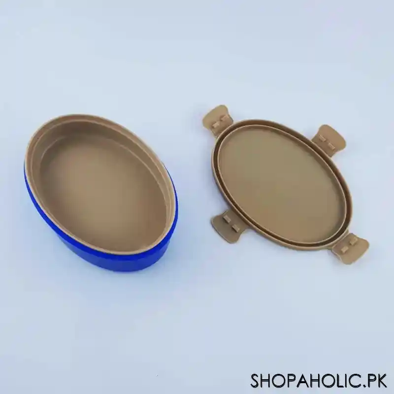 Oval Shape Plastic Lunch Box
