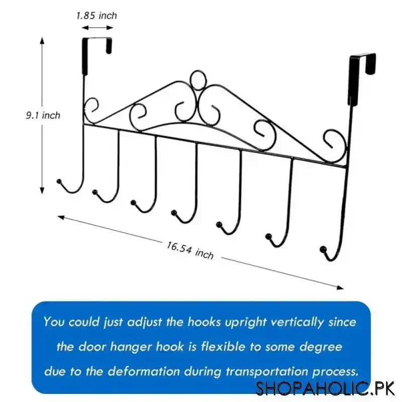 Over The Door Hanger 7 Hooks