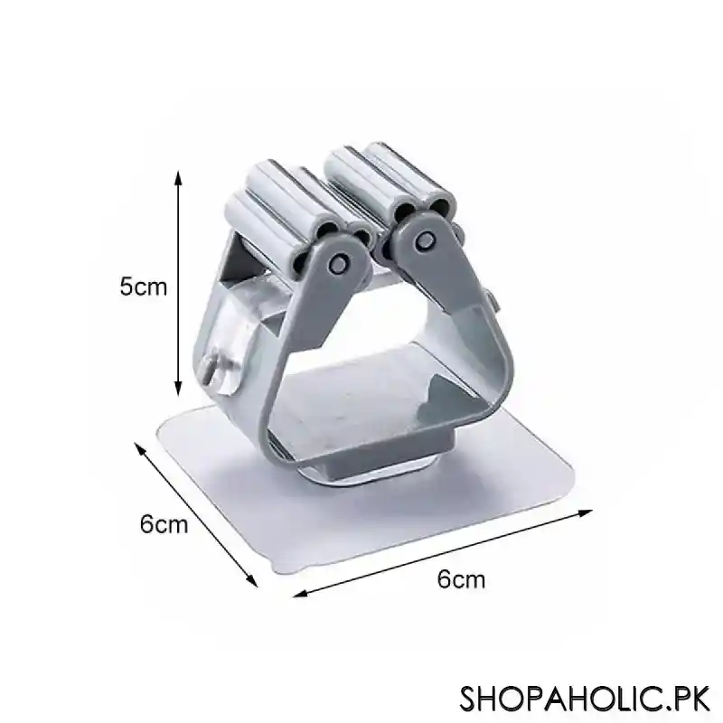 (Pack of 2) Wall Mounted Mop Holder