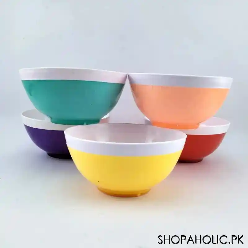 (Pack of 3) Plastic Bowl 5.5 Inches