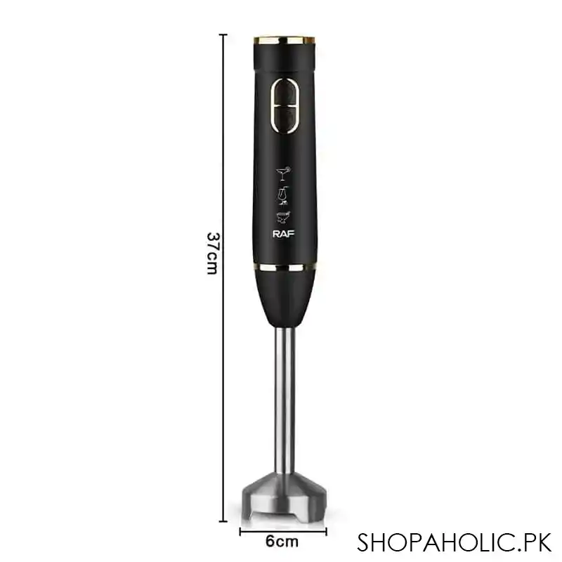 RAF 4 Blade Electric Hand Blender 800w R.320B