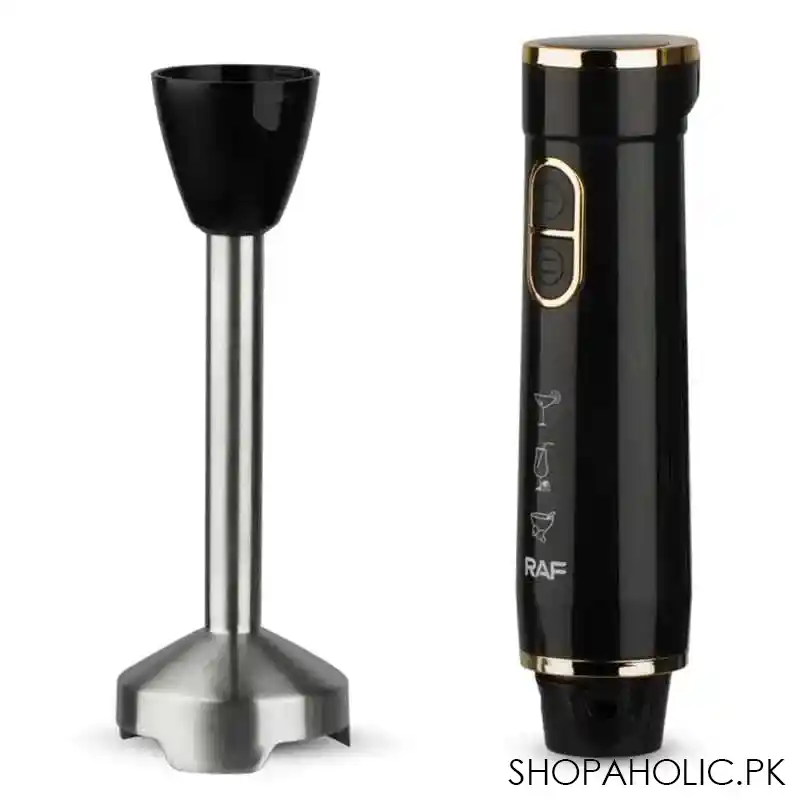 RAF 4 Blade Electric Hand Blender 800w R.320B