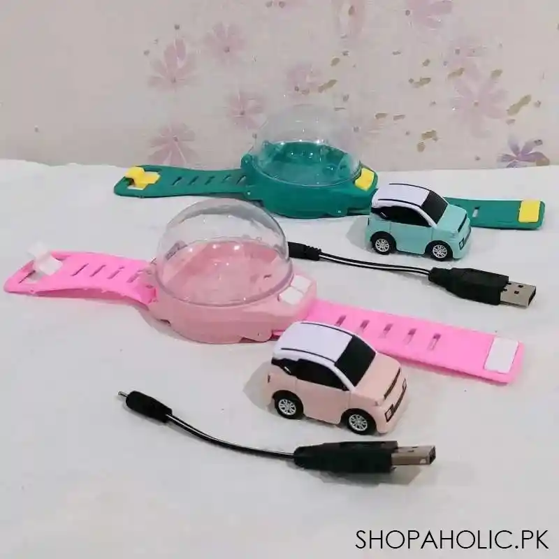 Rechargeable Remote Control Mini Watch Car