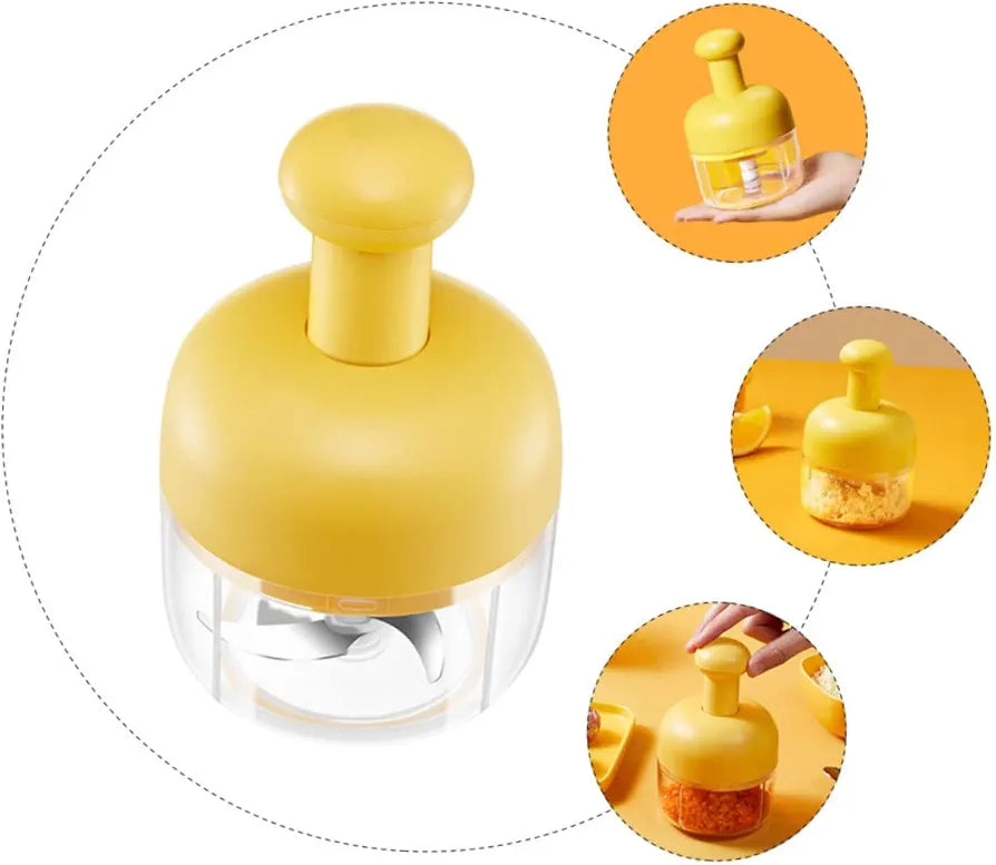 Manual Garlic Press Crusher Tool