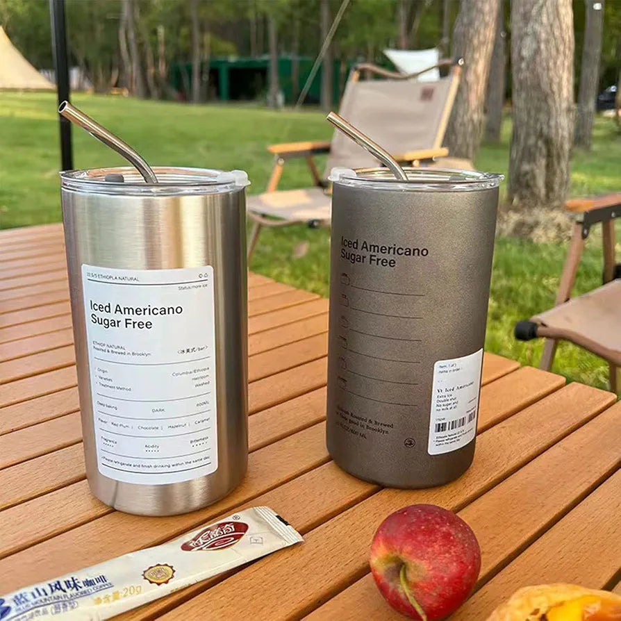 Coffee Cups Thermos Stainless Steel Water Bottle