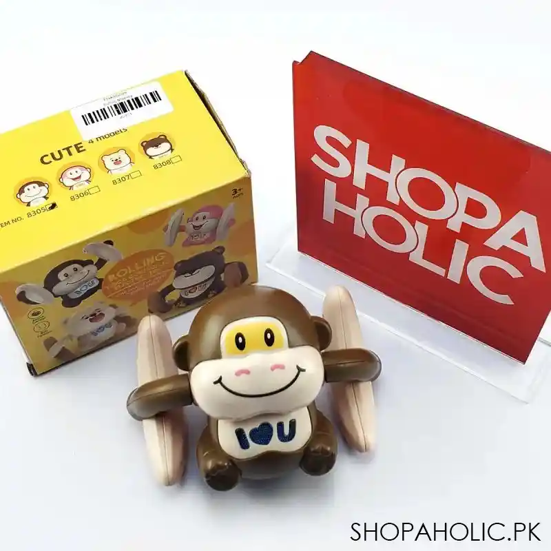 Rolling Monkey Banana Voice Controlled Toy for Kids