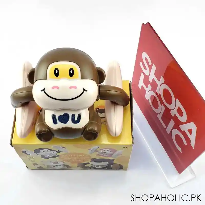 Rolling Monkey Banana Voice Controlled Toy for Kids