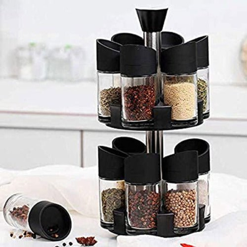 Rotating Double Layer Spice Rack