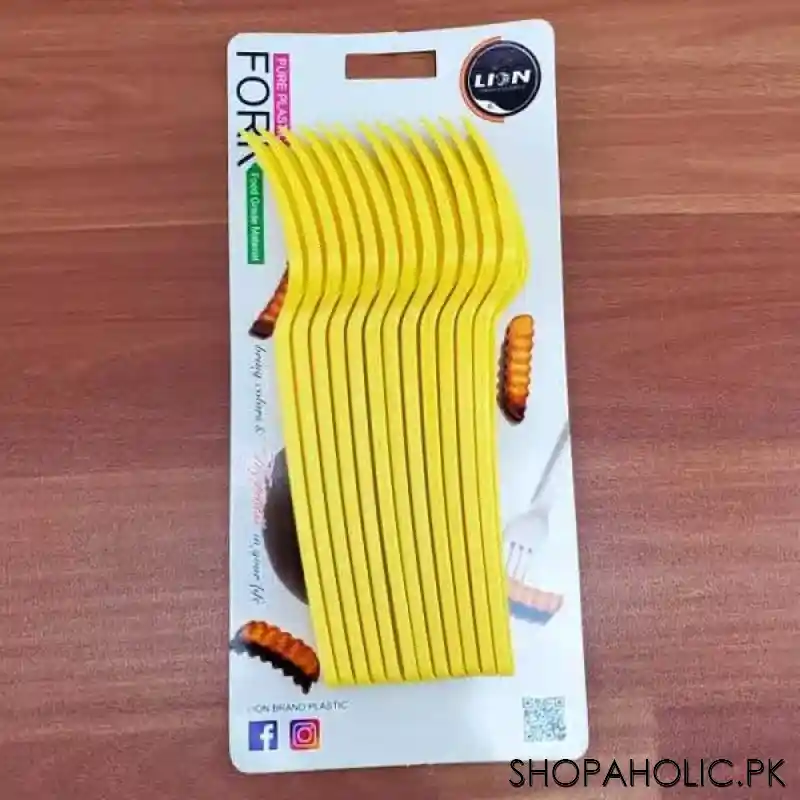 (Set Of 12) Plastic Forks - Highest Quality