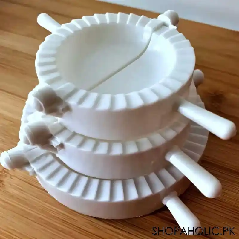 (Set of 3) Dumpling Mold White