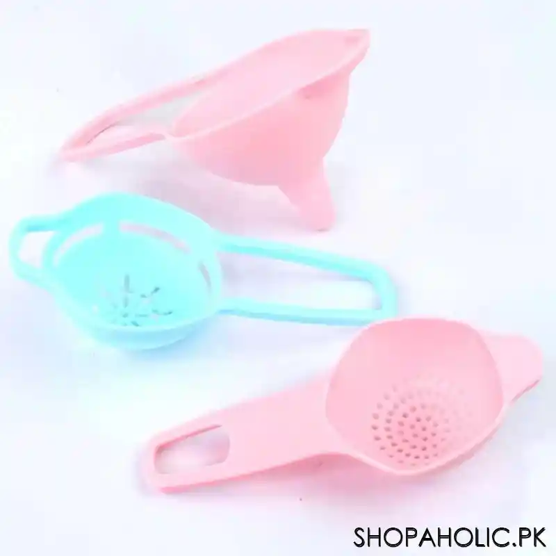 Set Of 3 Function Set (Tea, Egg, Funnel)