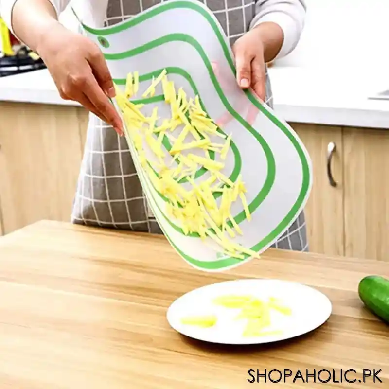 (Set of 4) Non-slip Flexible Transparent Cutting Mat