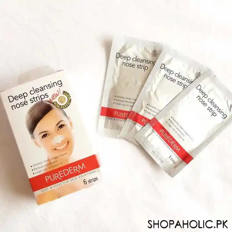 (Set of 6) Purederm Deep Cleansing Nose Pore Strip