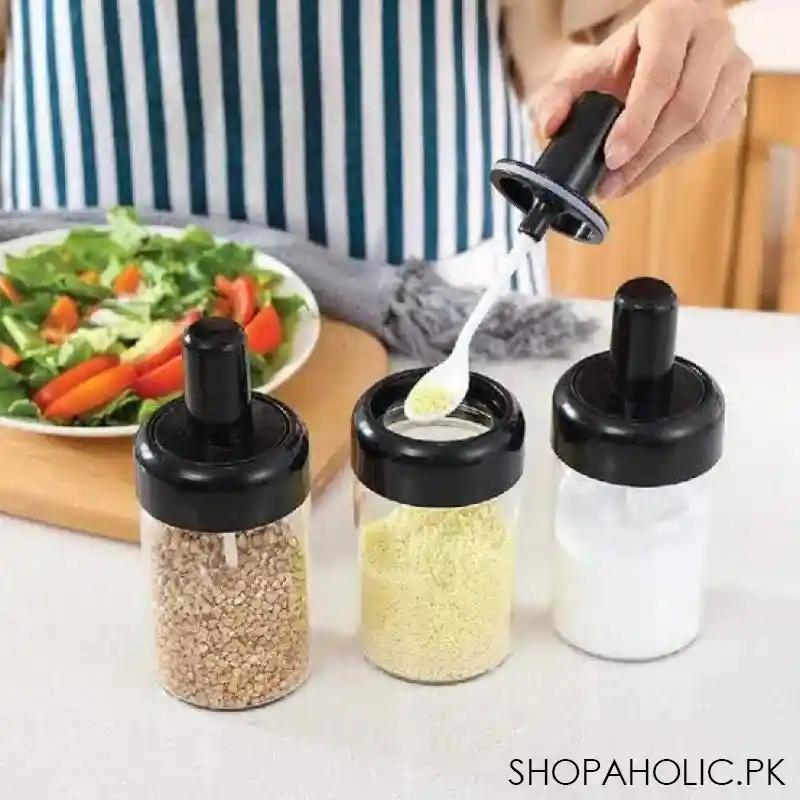 Set Of 6 Rotating Spice Rack