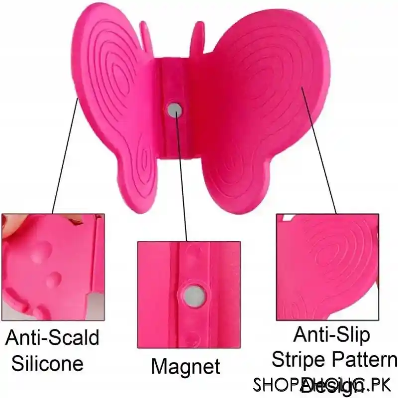 Silicone Butterfly Hot Pot Holder (Pair)