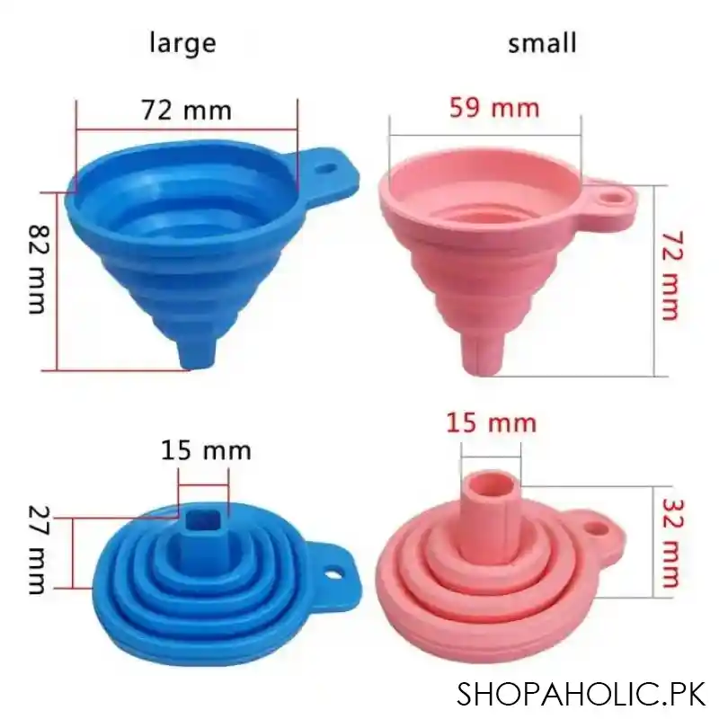 Silicone Foldable Funnel