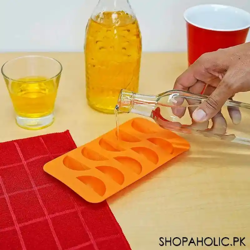 Silicone Ice Cube Tray (Random Design)