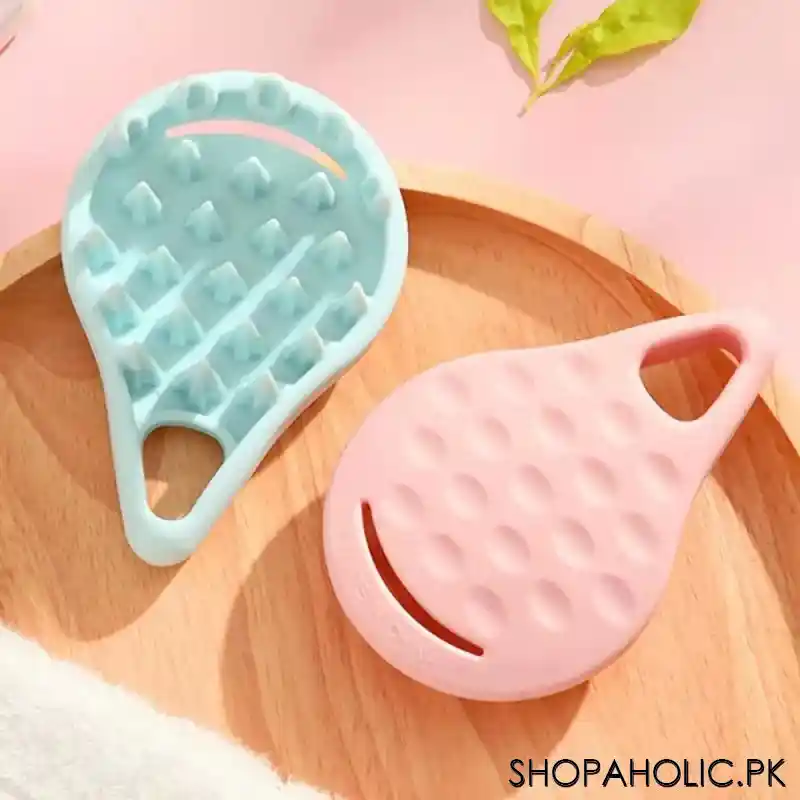 Silicone Shampoo Scalp Brush