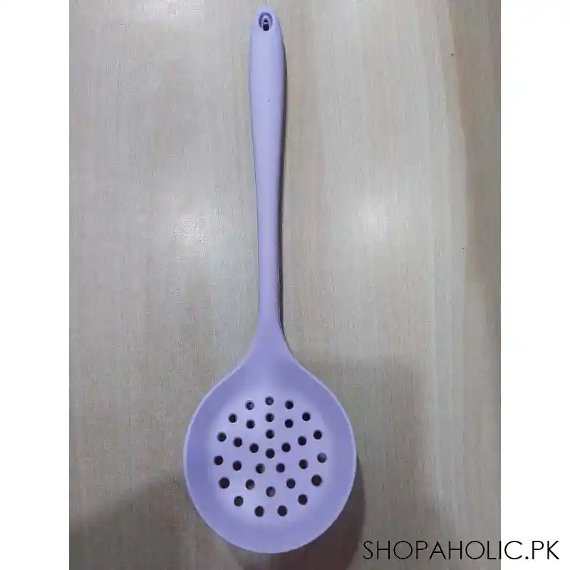Silicone Strainer Slotted Spoon