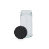 Modern Matte Black Revolving Spice Organizer (16 Pc.)
