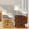 Acrylic Food Storage Jar with Measuring Cup – Rice, Pulses & Cereal Container