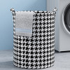 Round Foldable Laundry Basket