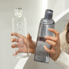 500ml Airtight & Time Scale Plastic Water Bottle