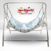 Foldable Iron Rod Cradle Swing With Free Mosquito Net