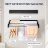 Retractable Wall Mounted Laundry Drying Rack by Hamzastore.pk