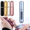 Pack of 5 5ml Portable Mini Refillable Perfume Atomizer