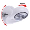 Indoor Outdoor Motion Activated Sensor Cordless Light 360 degree rotating base 7 LED Bright