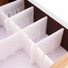 Adjustable 4pcs of Drawer Organizer Drawer Separator Underwear Socks Storage Organizer