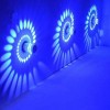 Luminous Wall led Colorful RGB Spiral Hole 3W