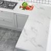 White Wall Paper Waterproof Heat Resistant Self Adhesive Anti Oil Kitchen Wallpaper Marble Sheet for Kitchen