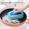 Handle Cleaning Sponge Brush