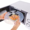 Food Splatter Guard Microwave Hover Cover Microwave Food Anti Splatter Guard Magnetic Steam Vents Plate Lid Food Cover
