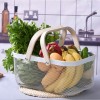 Fruit And Vegetable Basket Double Handle