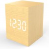 Wooden Digital Alarm Clock Cube Little Clock