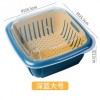 Two Pieces Vegetable Sink Drain Basket Double Layer