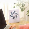 Portable USB Rechargeable Fan With Strong Wind Wide Angle And Three Speed