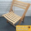 Beach Wood Folding Chair Lounge Picnic Chair