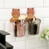 Pack of Two Bear Shaped Toothbrush Holder