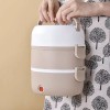 Multifunctional 3 Layers Electric Lunch Box