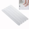 Pack of 12 Kitchen and Bathroom Transparent Anti-Skid Stickers Stair Steps Tape Bathtub Shower Room Anti-Skid Strips