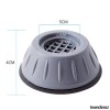 4Pcs Anti Vibration Feet Pads Washing Machine Rubber Mat Anti-Vibration Pad Dryer Non-Slip Universal Fixed Washing Machine Stand