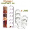 Spice Tower Pack Of 6 Self Stacking